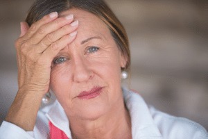 stockfresh 6148421 woman with migraine headache portrait resized